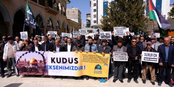 Van’da “Dünya Kudüs Günü”nde basın açıklaması düzenlendi