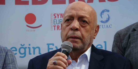 Hak-İş Genel Başkanı Arslan: “Çifte standarttan ve ikiyüzlü yaklaşımlardan vazgeçin”