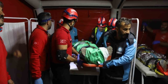 4 ilden 125 personelin katılımıyla enkazda arama kurtarma tatbikatı