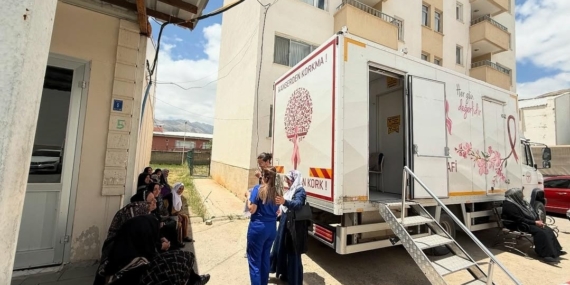 Başkale’de erken tanı için kanser taraması yapılıyor