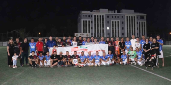 Van ve Urmiye sporcuları dostluk ve kardeşlik için ter döktüler