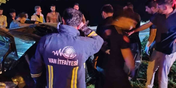 Van’da trafik kazası: 1 yaralı