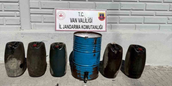 Başkale’de 319 litre kaçak akaryakıt ele geçirildi
