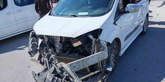 Erciş’te trafik kazası, 1 yaralı