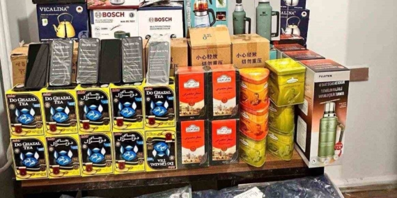 Van’da gümrük kaçağı malzemeler ele geçirildi