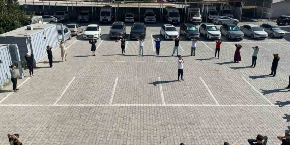 Van’da sağlık personeline egzersiz eğitimi