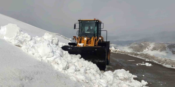Van’da kar nedeniyle kapanan 67 yerleşim yerinin yolu açılıyor