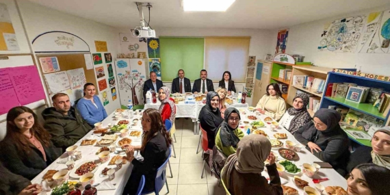 TEGV gönüllüleri ve yöneticiler iftarda buluştu